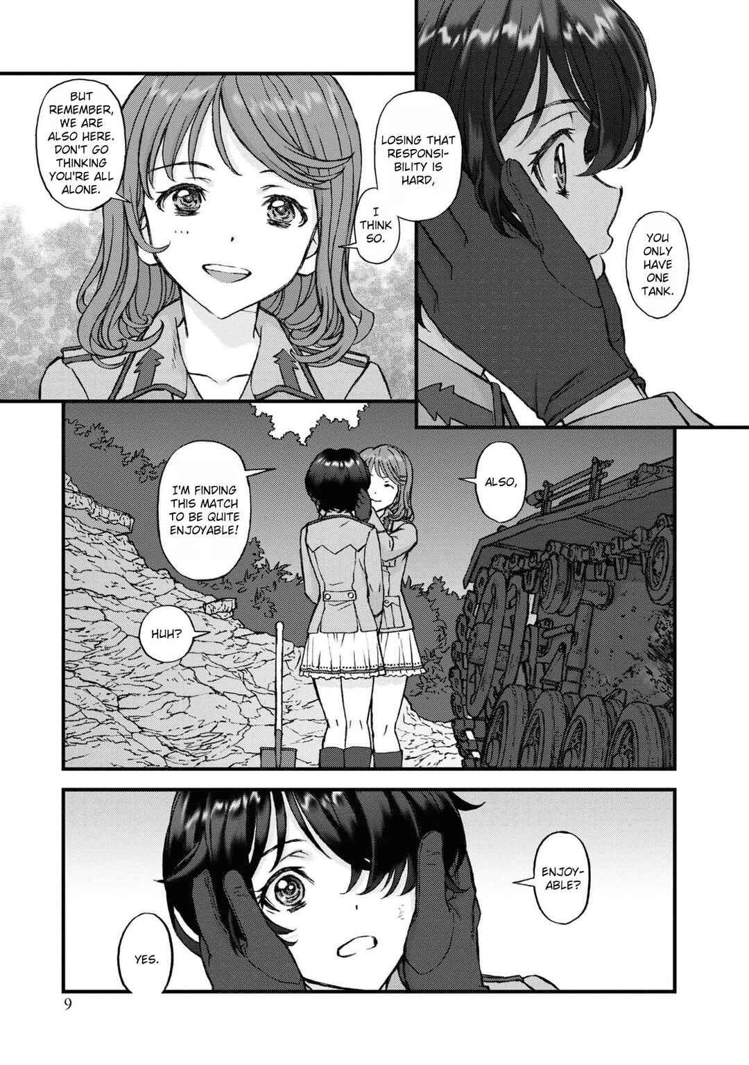 Page 10 Chapter 14 GIRLS und PANZER - Momi no Ki to Tetsu no Hane no Majo