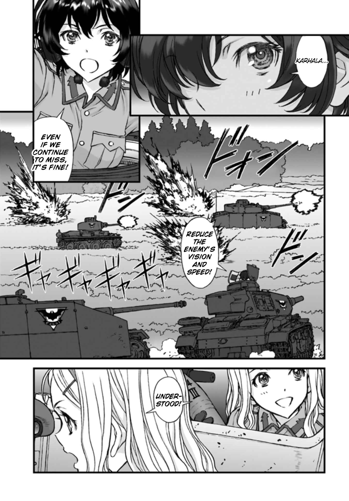 Page 4 Chapter 3 GIRLS und PANZER - Momi no Ki to Tetsu no Hane no Majo