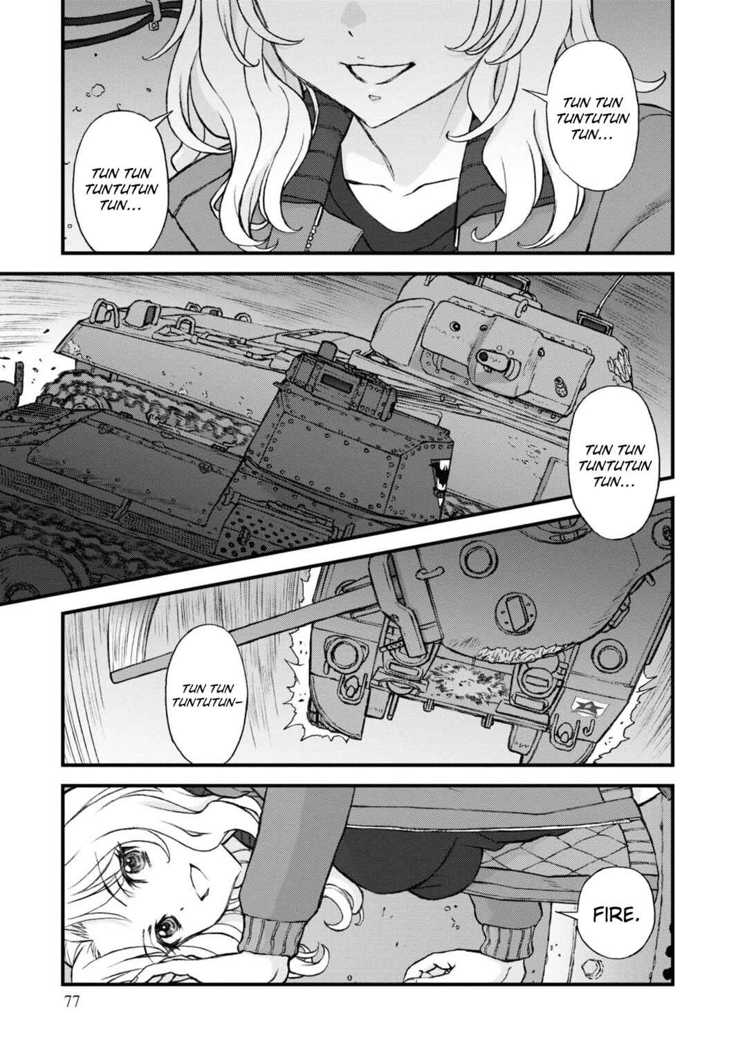 Page 1 Chapter 18 GIRLS und PANZER - Momi no Ki to Tetsu no Hane no Majo