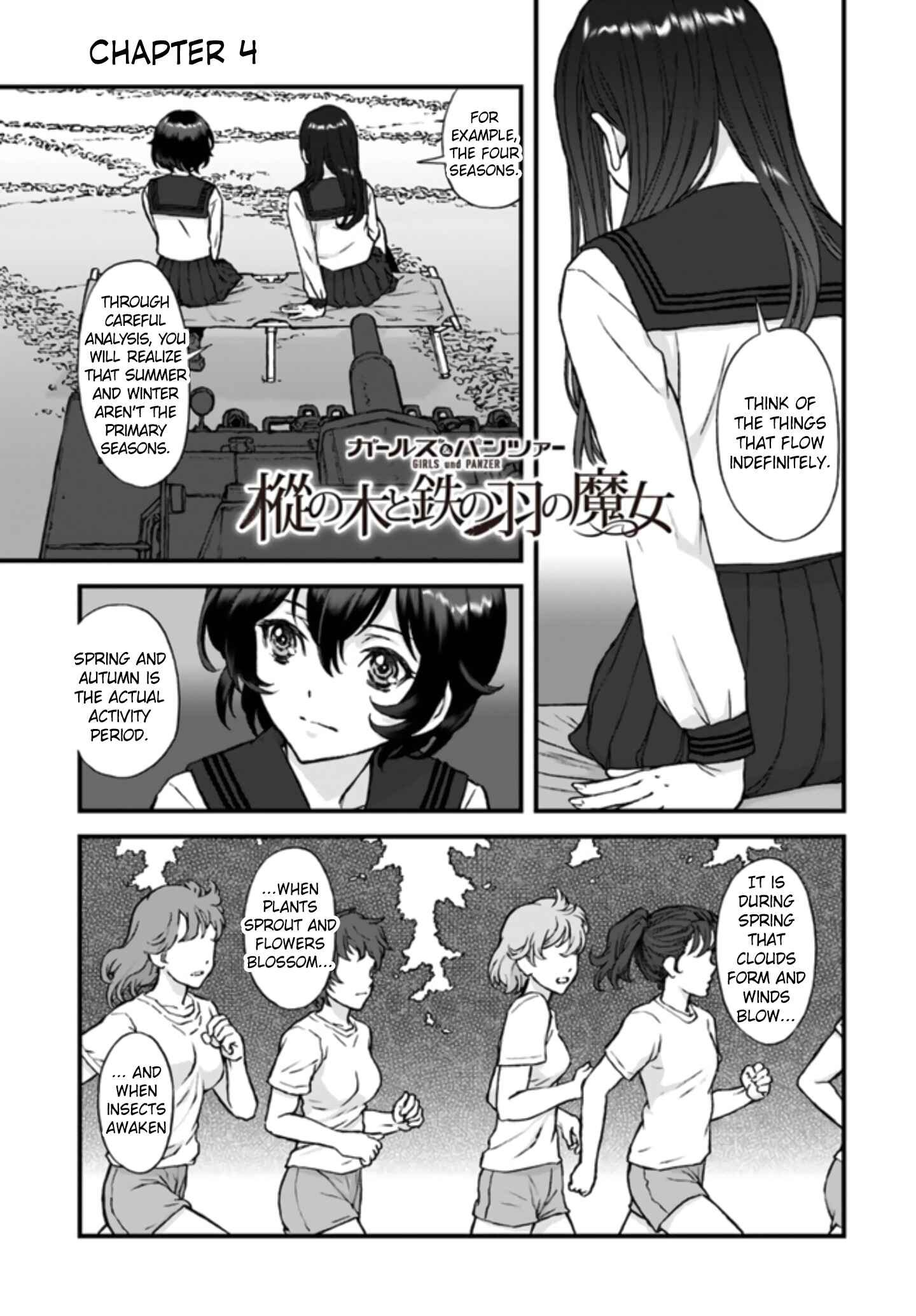 Page 1 Chapter 4 GIRLS und PANZER - Momi no Ki to Tetsu no Hane no Majo