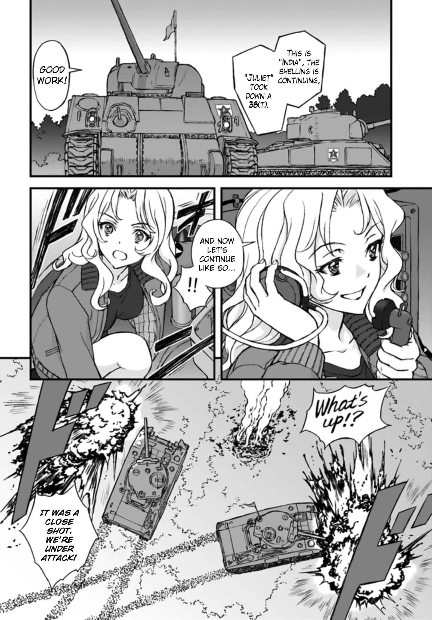 Page 10 Chapter 4 GIRLS und PANZER - Momi no Ki to Tetsu no Hane no Majo