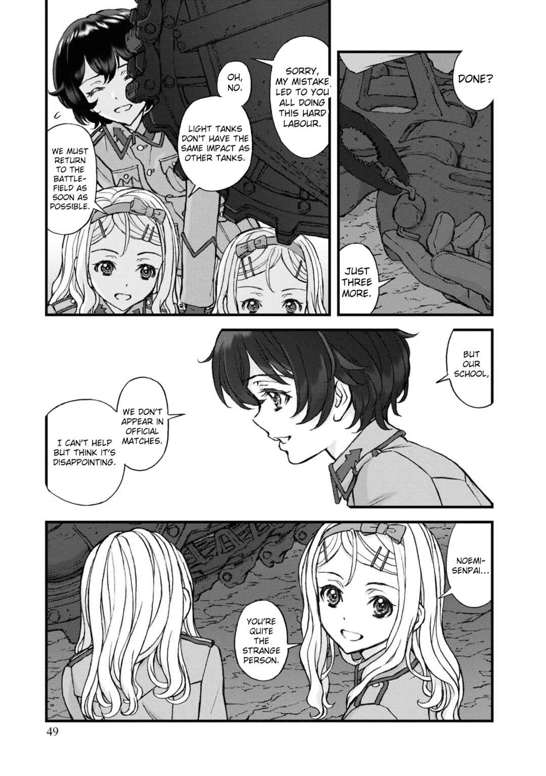 Page 3 Chapter 16 GIRLS und PANZER - Momi no Ki to Tetsu no Hane no Majo