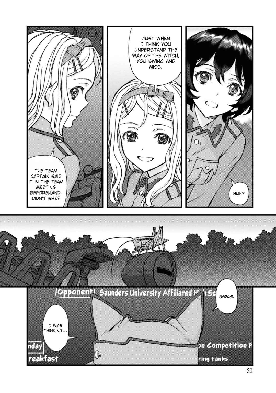 Page 4 Chapter 16 GIRLS und PANZER - Momi no Ki to Tetsu no Hane no Majo