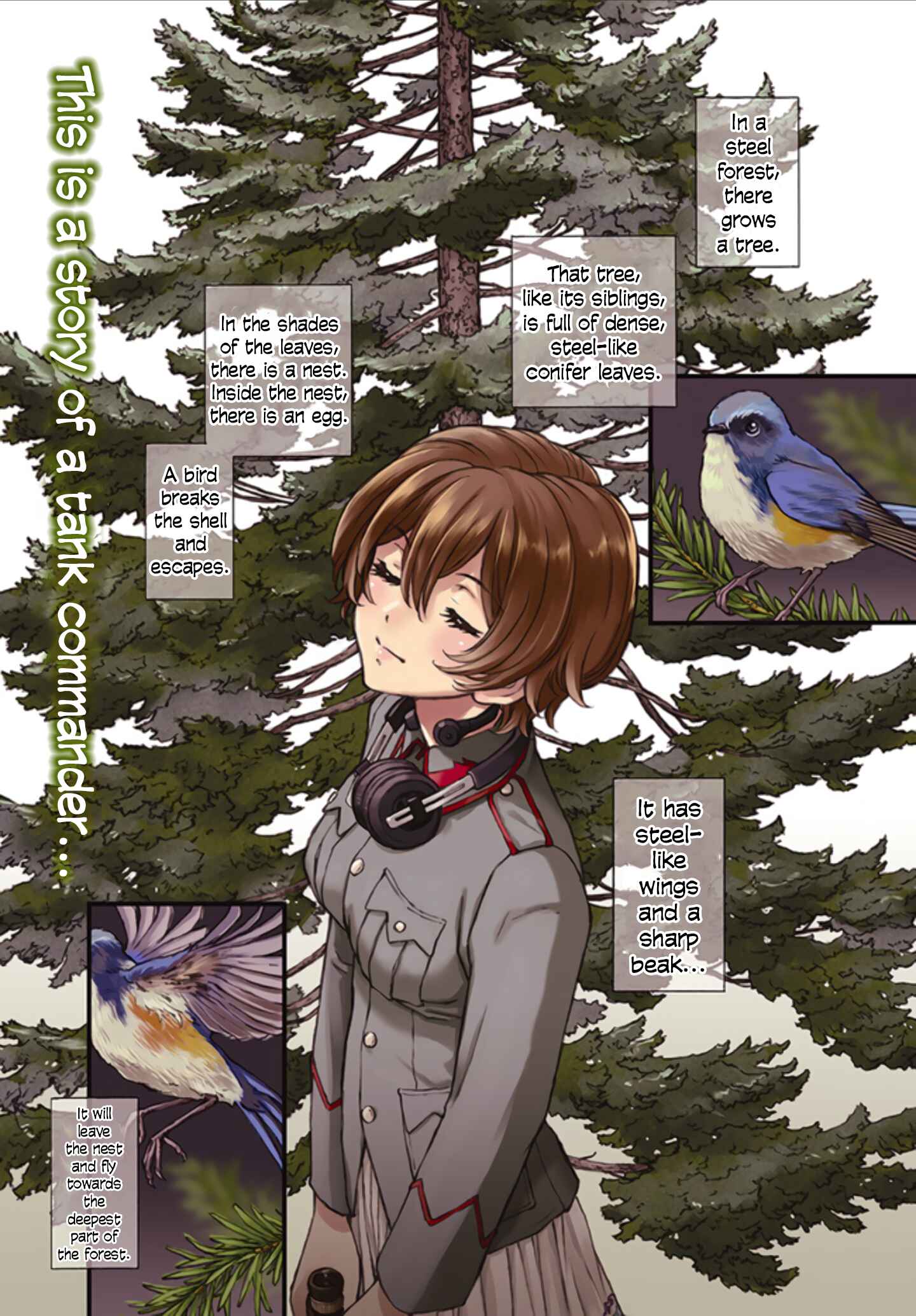 Page 1 Chapter 1 GIRLS und PANZER - Momi no Ki to Tetsu no Hane no Majo