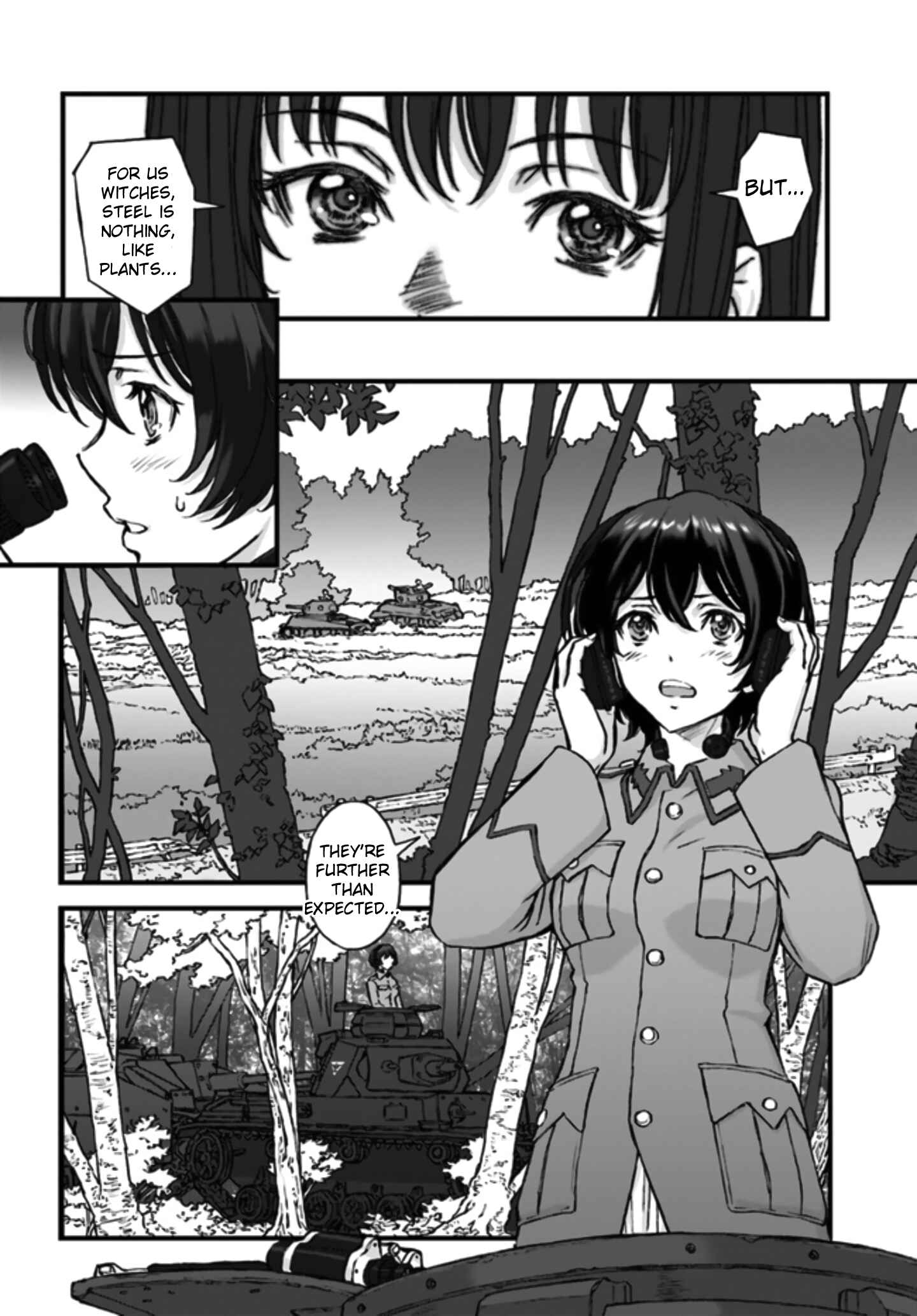 Page 3 Chapter 1 GIRLS und PANZER - Momi no Ki to Tetsu no Hane no Majo