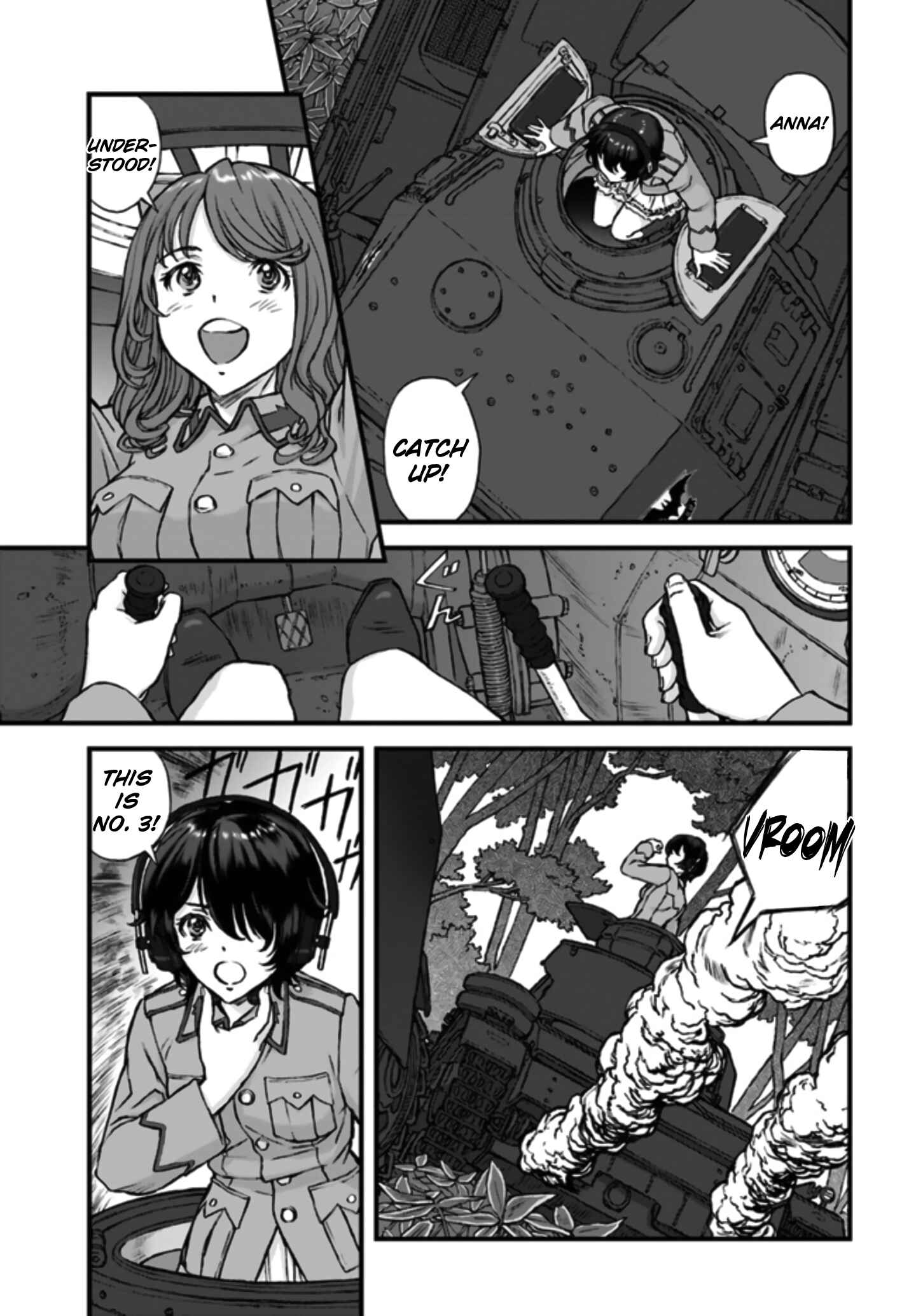 Page 4 Chapter 1 GIRLS und PANZER - Momi no Ki to Tetsu no Hane no Majo
