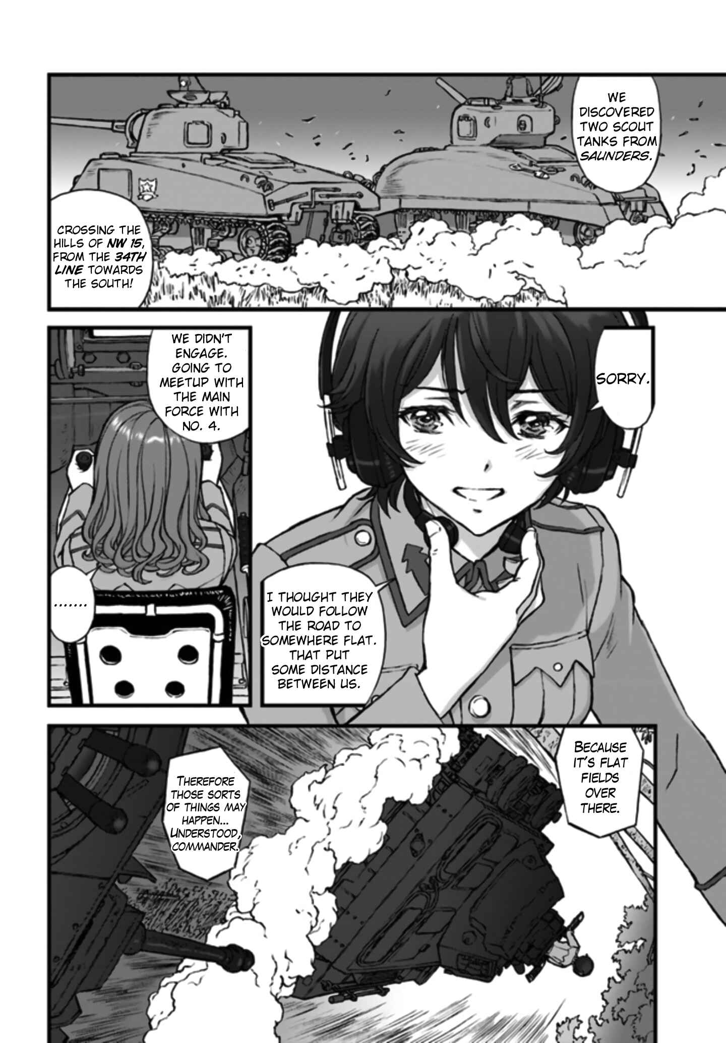 Page 5 Chapter 1 GIRLS und PANZER - Momi no Ki to Tetsu no Hane no Majo