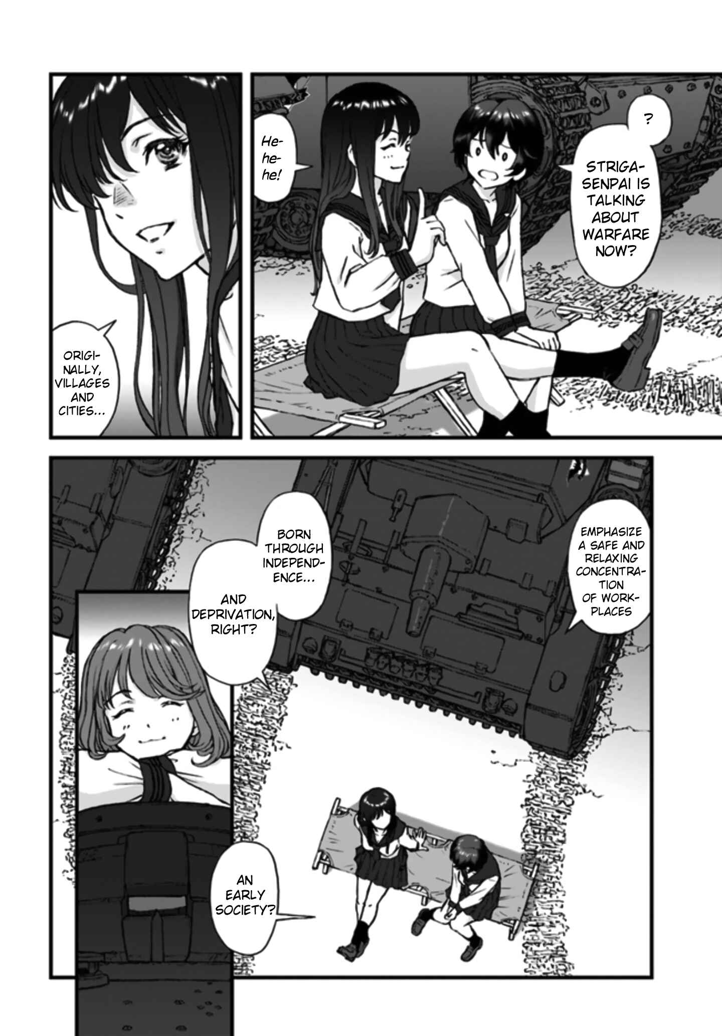 Page 9 Chapter 1 GIRLS und PANZER - Momi no Ki to Tetsu no Hane no Majo