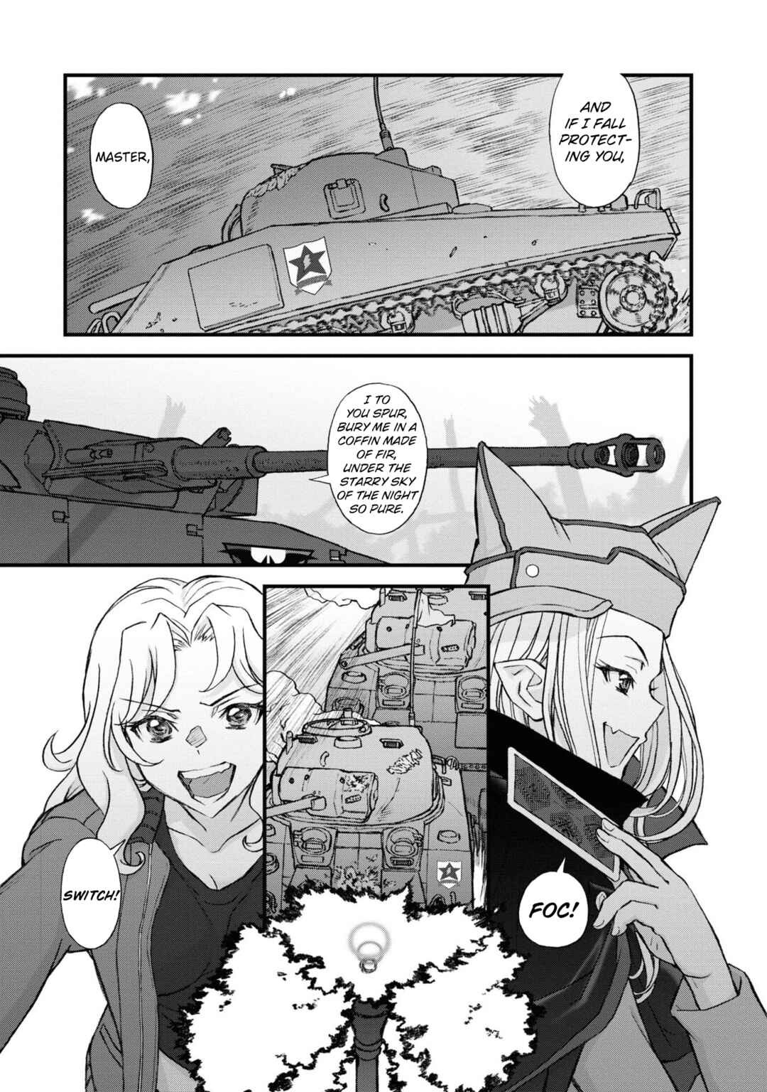Page 4 Chapter 23 GIRLS und PANZER - Momi no Ki to Tetsu no Hane no Majo