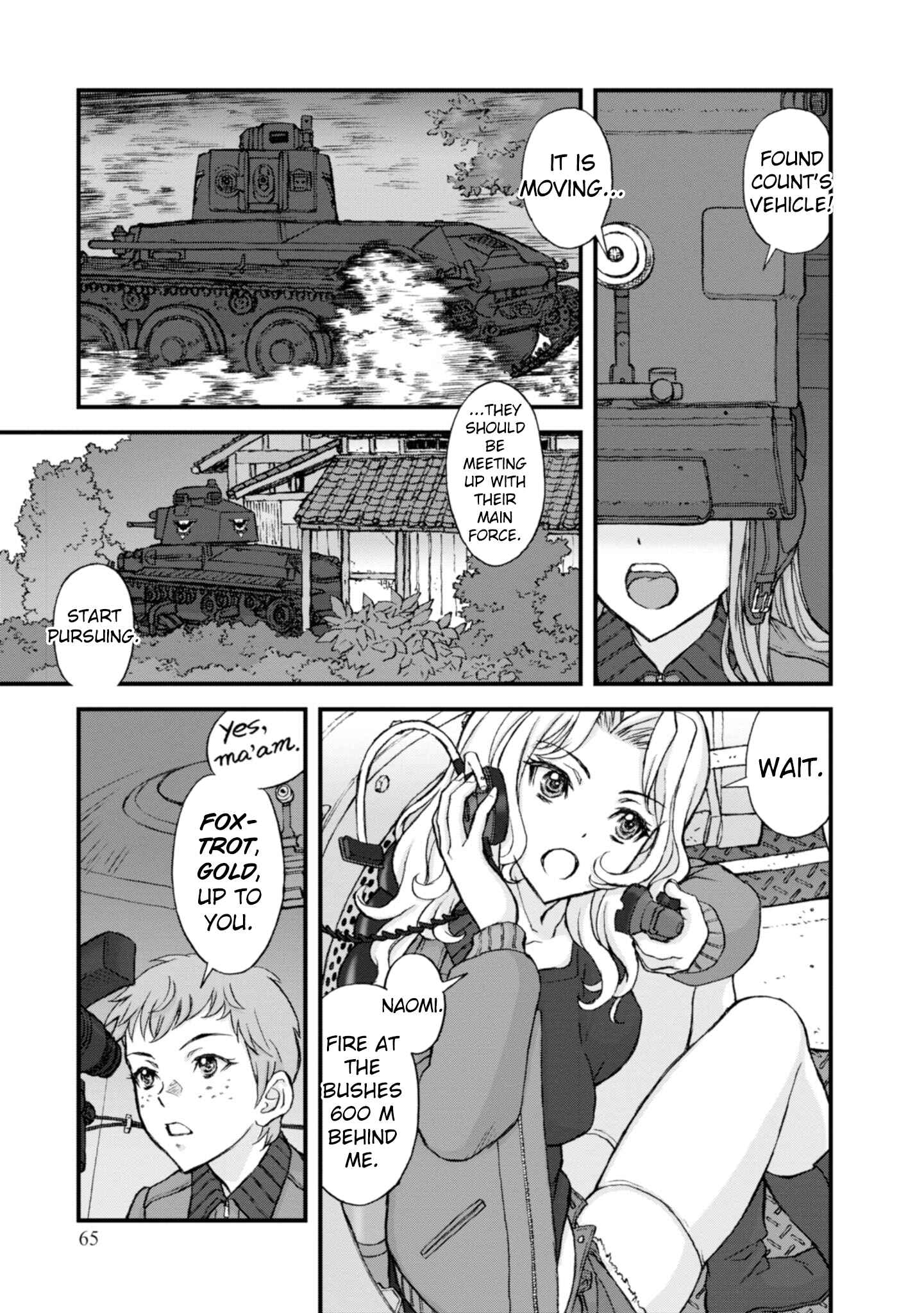 Page 6 Chapter 5 GIRLS und PANZER - Momi no Ki to Tetsu no Hane no Majo