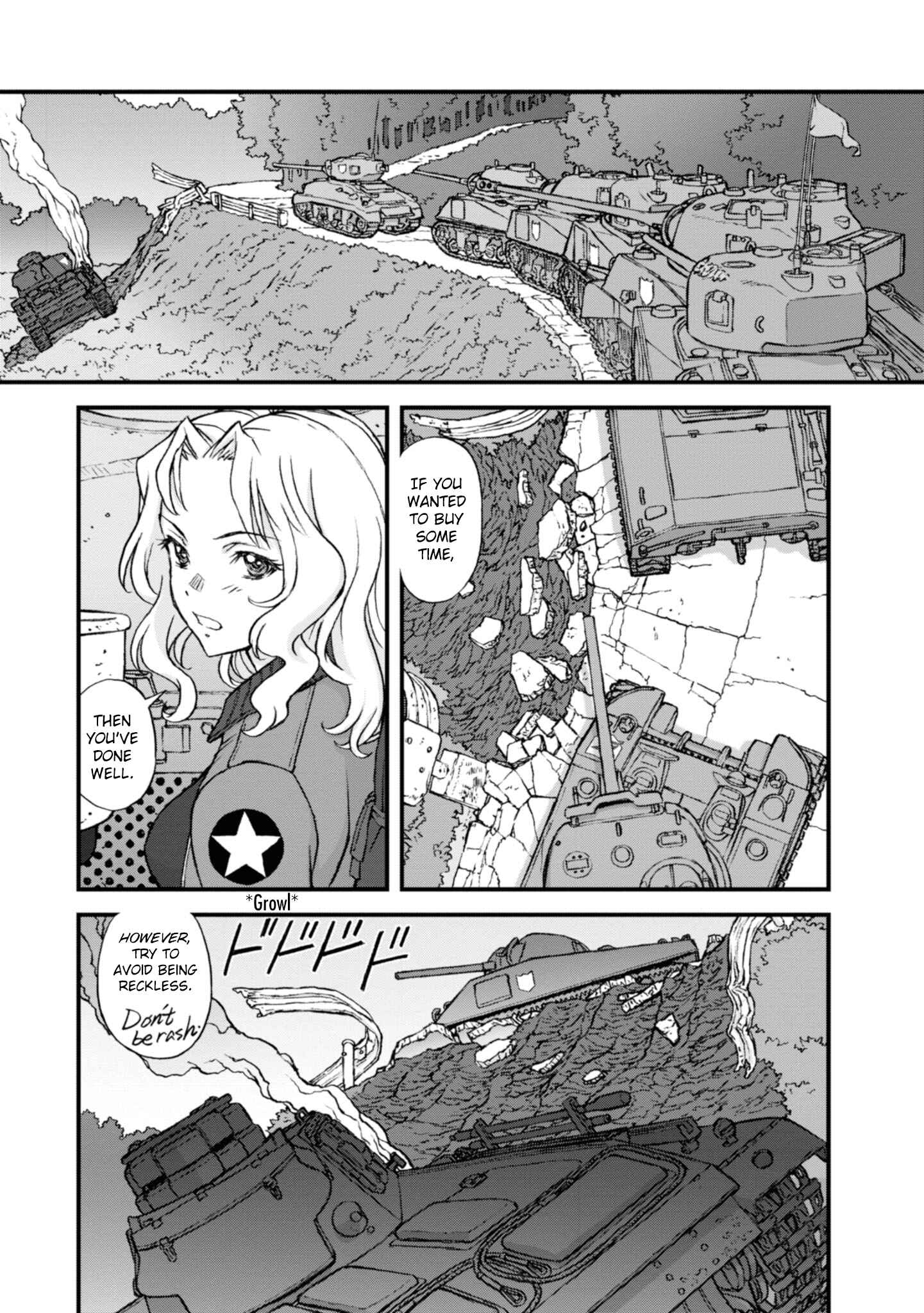 Page 6 Chapter 9 GIRLS und PANZER - Momi no Ki to Tetsu no Hane no Majo