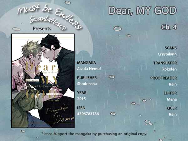 Page 1 Chapter 4 Dear, My God