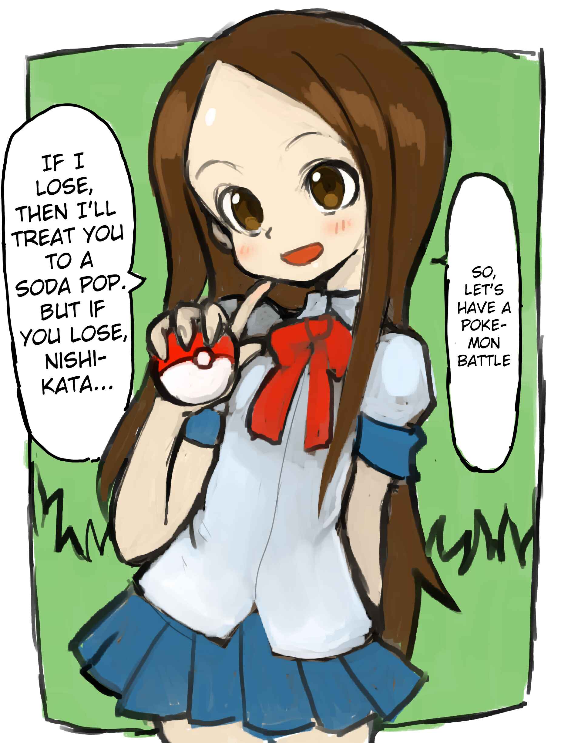 Page 2 Chapter Unknown_efdd Pokemon Trainer Takagi-san (Doujinshi)