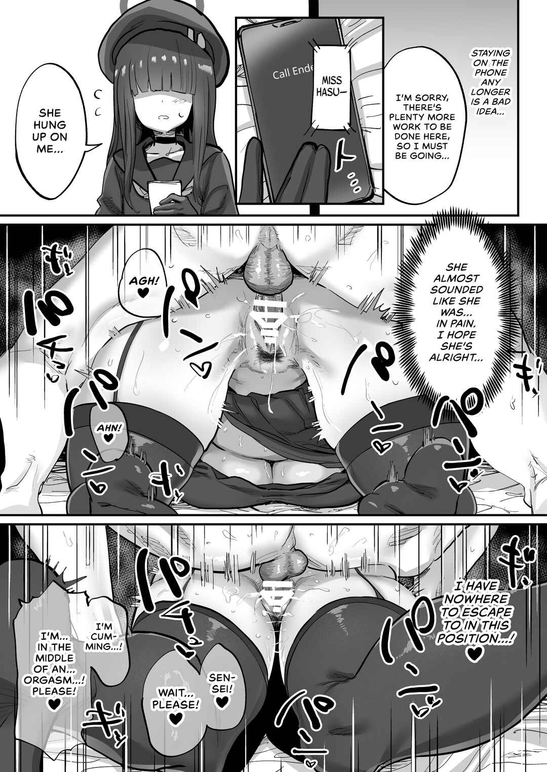 Page 20 Chapter Unknown_3119 Blue Archive - Using A Smartphone App To Hypnotize Sensei