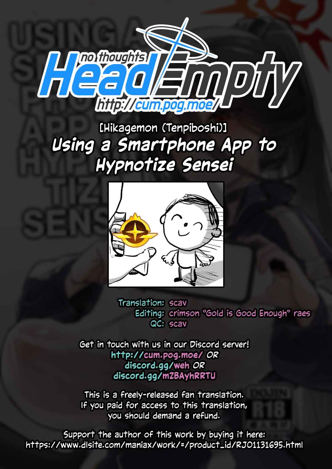Page 27 Chapter Unknown_3119 Blue Archive - Using A Smartphone App To Hypnotize Sensei