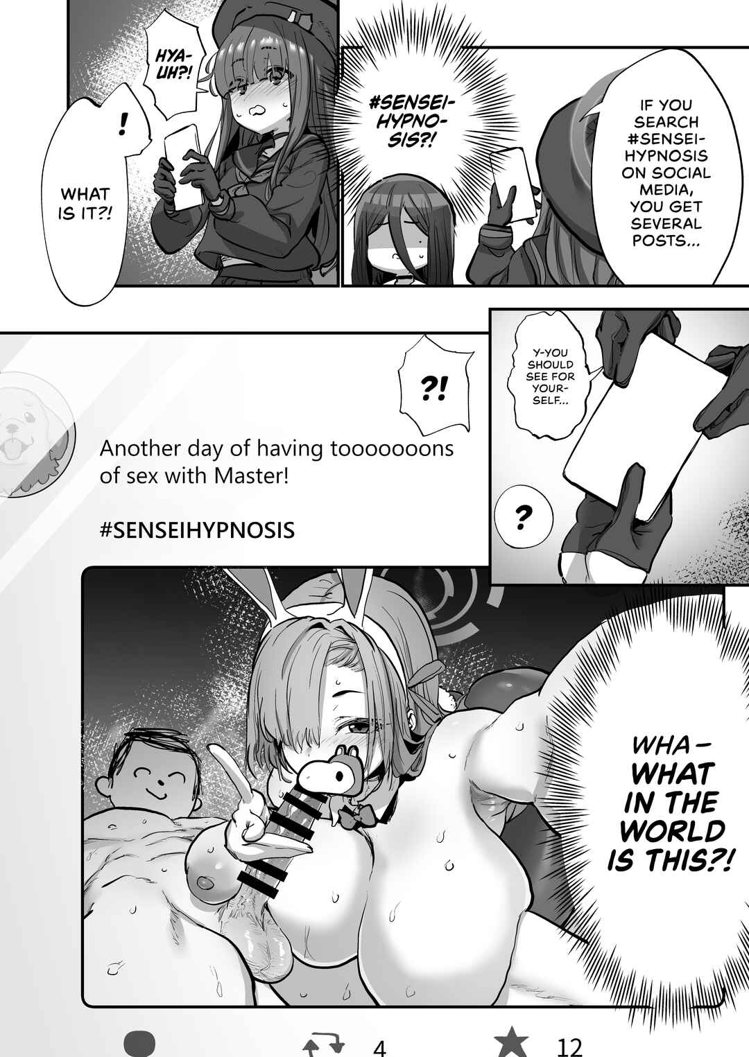 Page 3 Chapter Unknown_3119 Blue Archive - Using A Smartphone App To Hypnotize Sensei