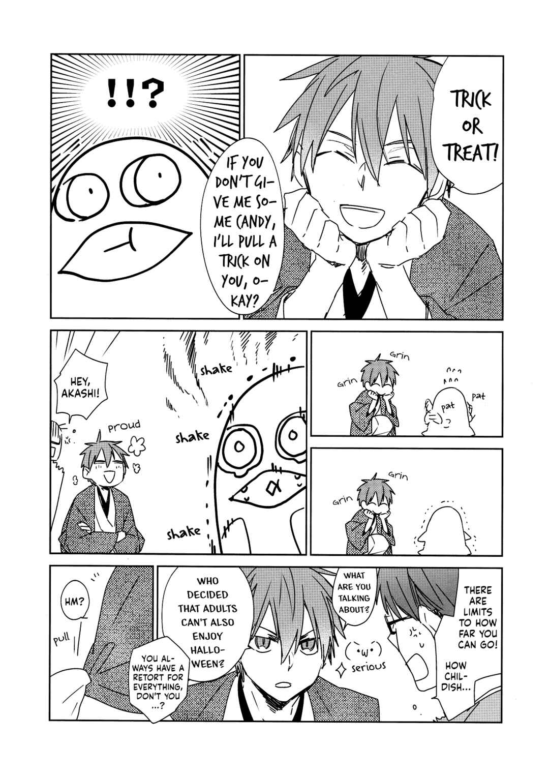 Page 9 Chapter Unknown_5aef Kurokos Basketball - Trick & Treat! (Doujinshi)