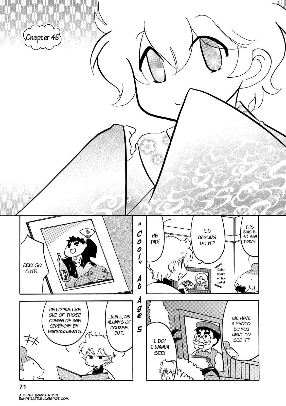 Page 1 Chapter 45 Dakara Miyoko desu