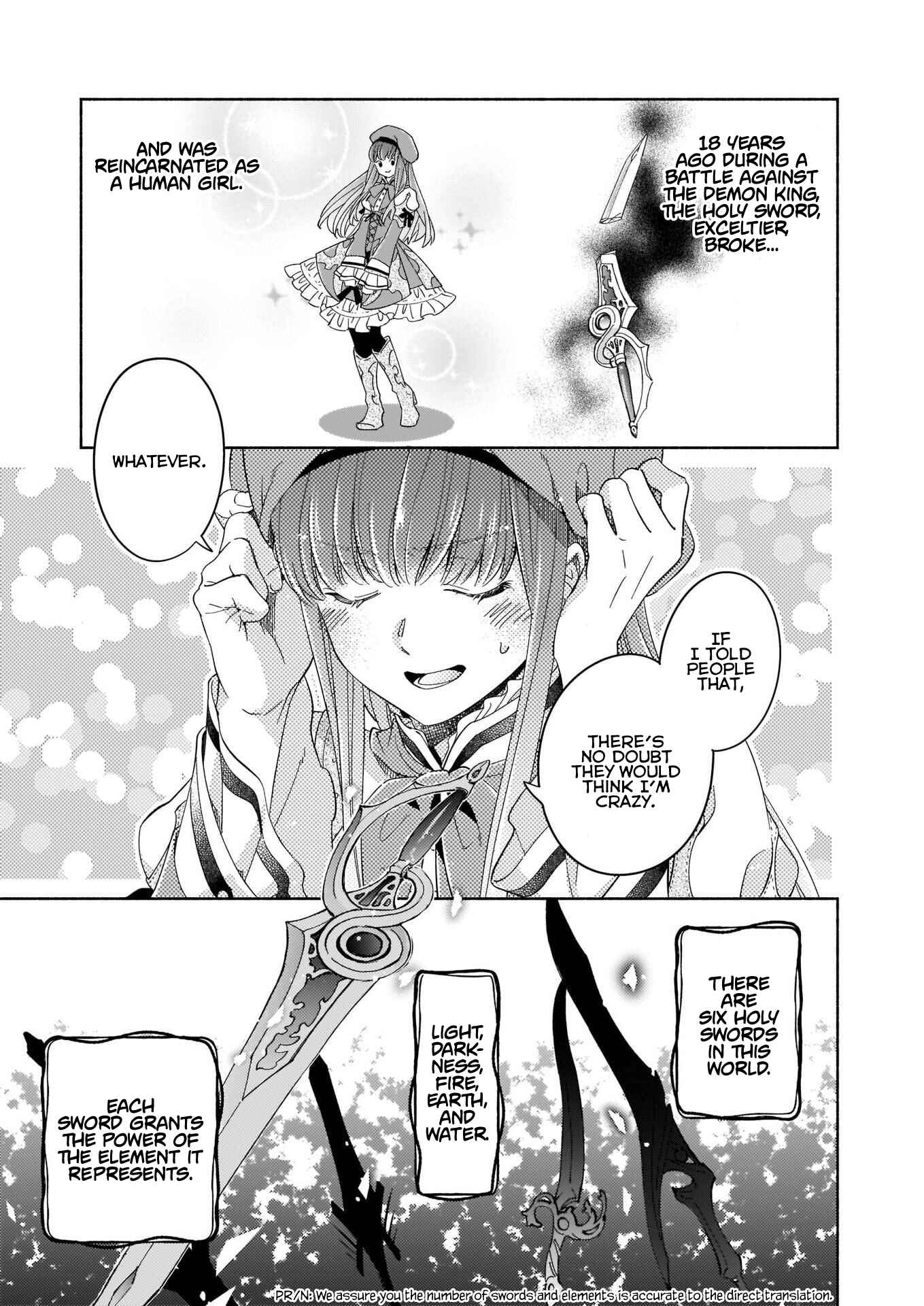 Page 3 Chapter 2 Seiken ga Ningen ni Tensei Shitemitara Yuusha ni Henai Sarete Komatteimasu