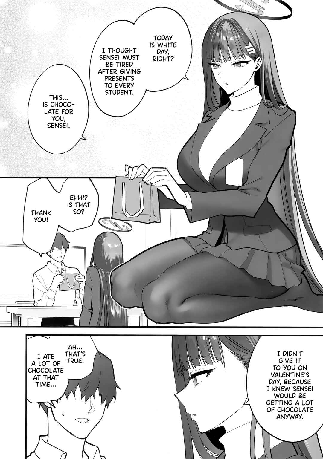 Page 5 Chapter Unknown_7e1e Blue Archive - CHOCOLATE & CREAM (Doujinshi)
