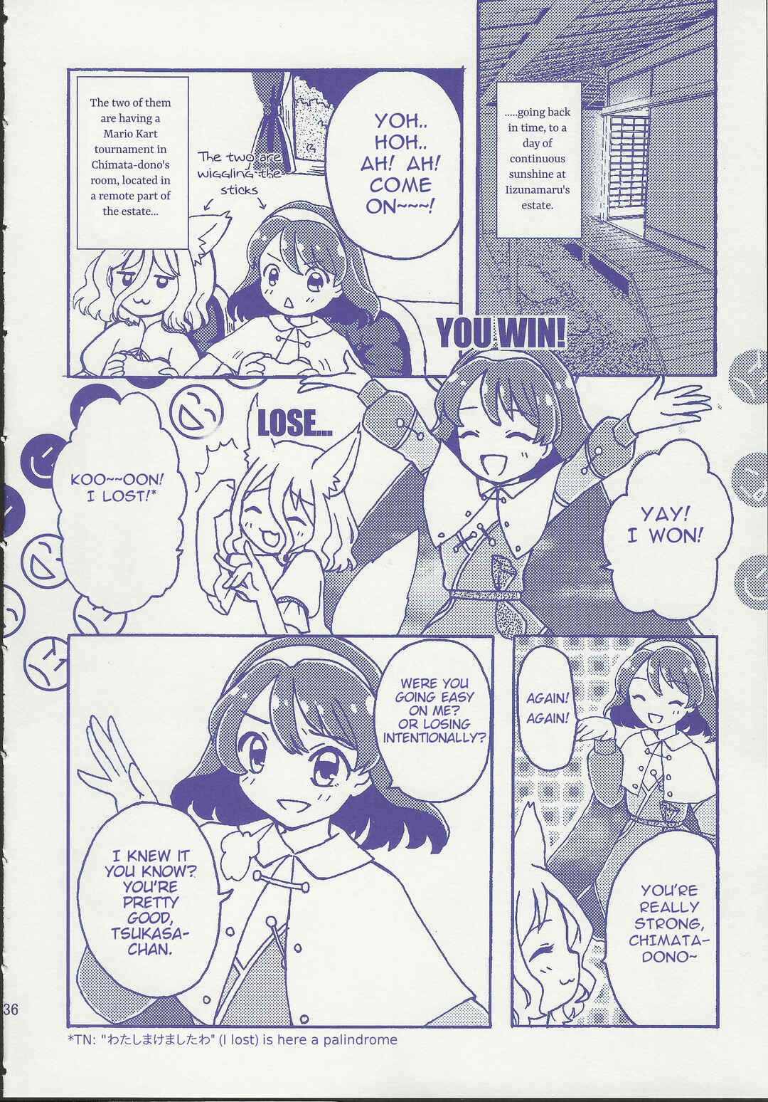 Page 36 Chapter 1 Touhou - Gekkou Ichiba