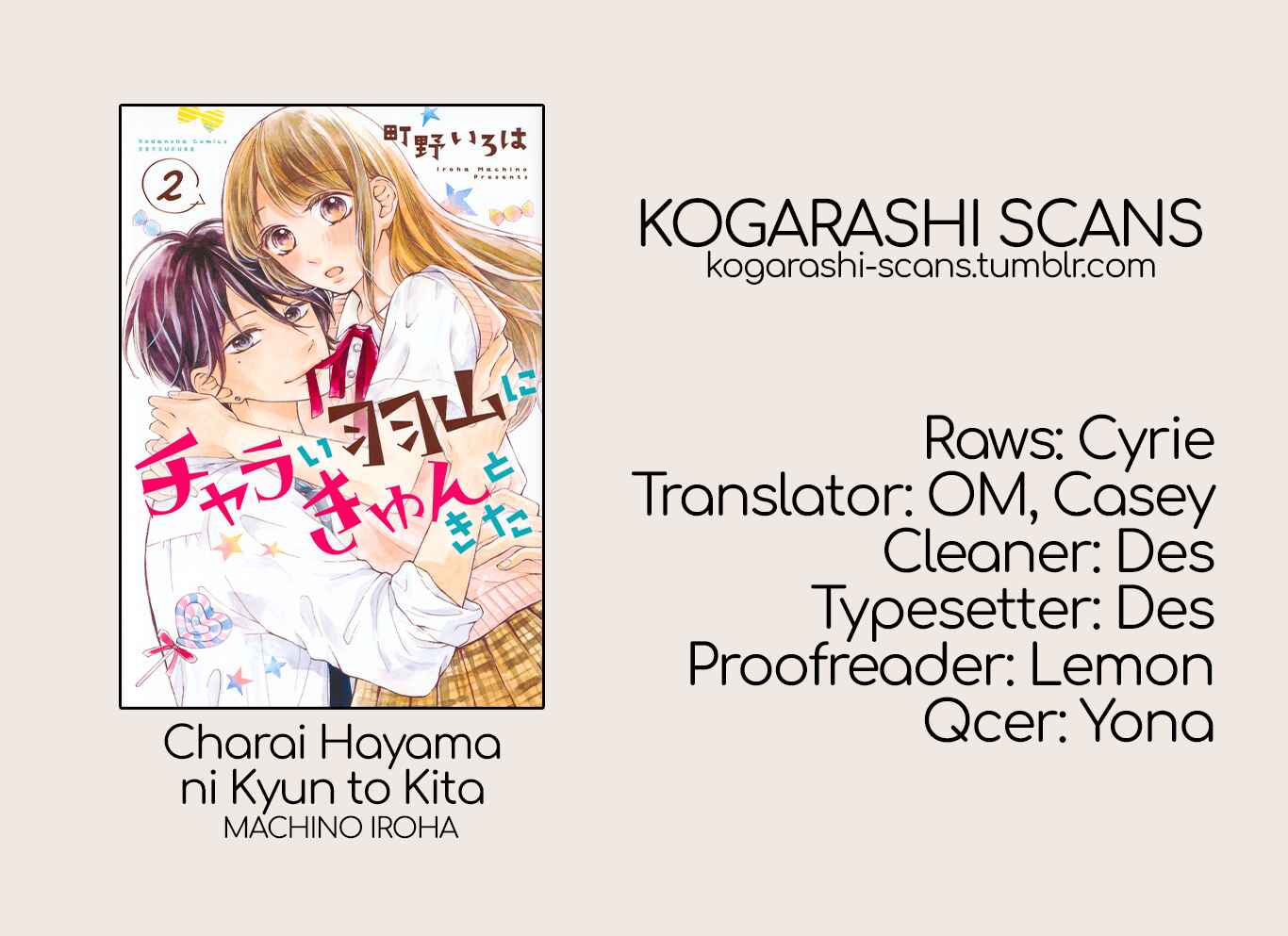 Page 1 Chapter 8 Charai Hayama ni Kyun to Kita