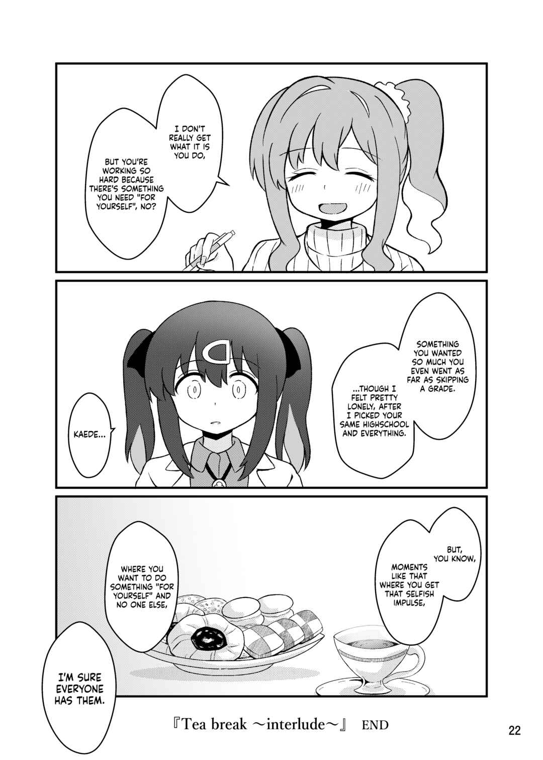 Page 22 Chapter Unknown_edb2 Onii-chan wa Oshimai! - Watashi ga Mitsuketa Tatta Hitotsu no Kantan na Kotae (Doujinshi)