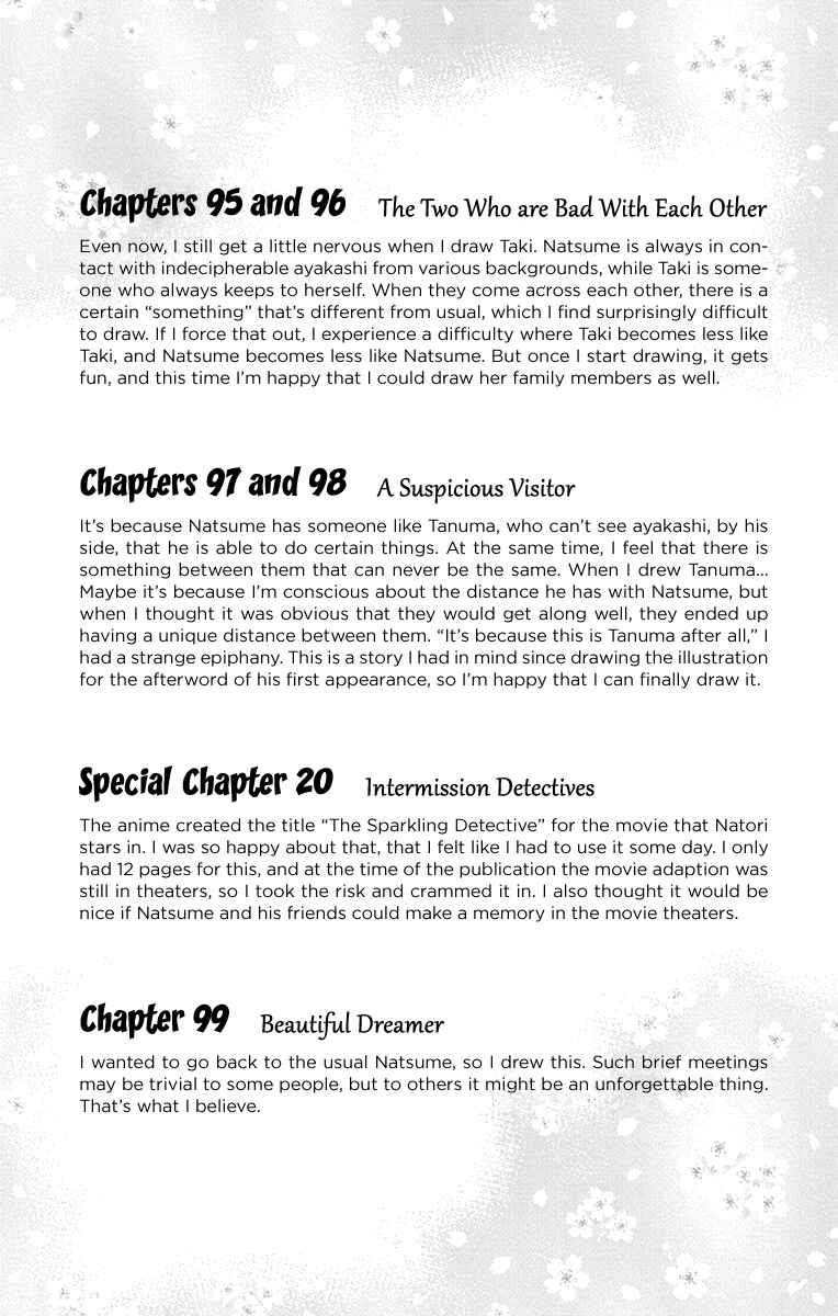 Page 35 Chapter 99 Natsume Yuujinchou