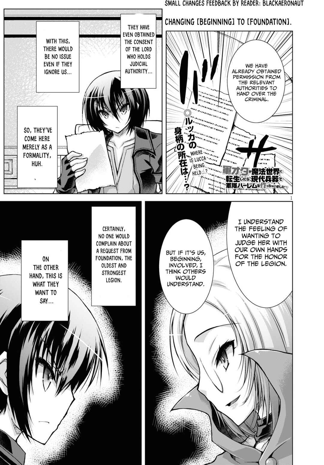 Page 2 Chapter 61 Gun-Ota ga Mahou Sekai ni Tensei shitara, Gendai Heiki de Guntai Harem wo Tsukucchaimashita!?