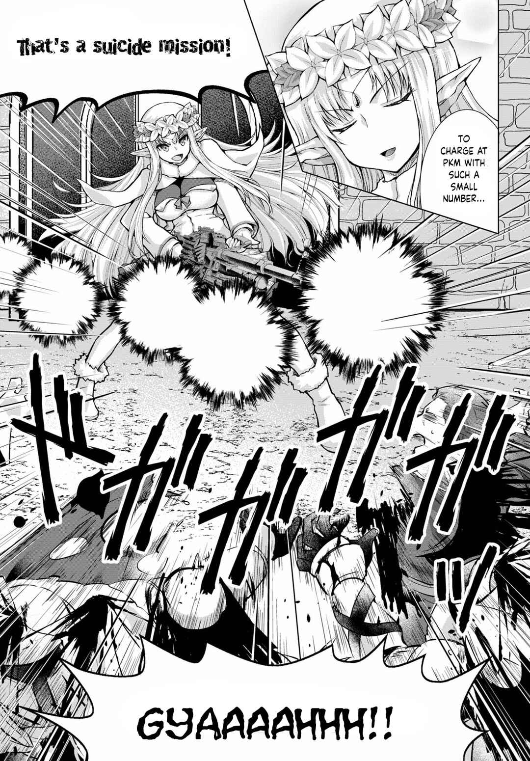 Page 16 Chapter 65 Gun-Ota ga Mahou Sekai ni Tensei shitara, Gendai Heiki de Guntai Harem wo Tsukucchaimashita!?