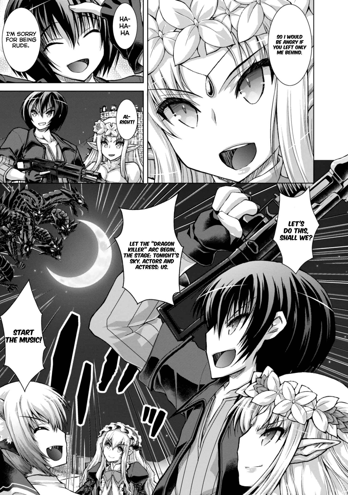Page 24 Chapter 40 Gun-Ota ga Mahou Sekai ni Tensei shitara, Gendai Heiki de Guntai Harem wo Tsukucchaimashita!?