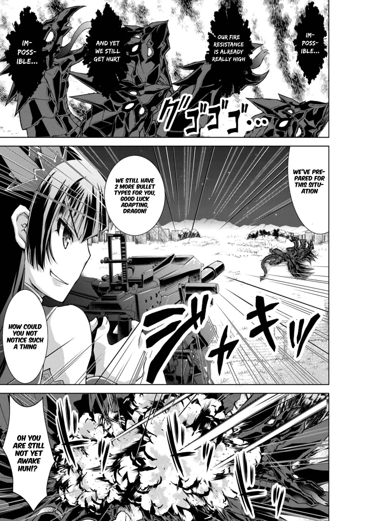Page 28 Chapter 40 Gun-Ota ga Mahou Sekai ni Tensei shitara, Gendai Heiki de Guntai Harem wo Tsukucchaimashita!?
