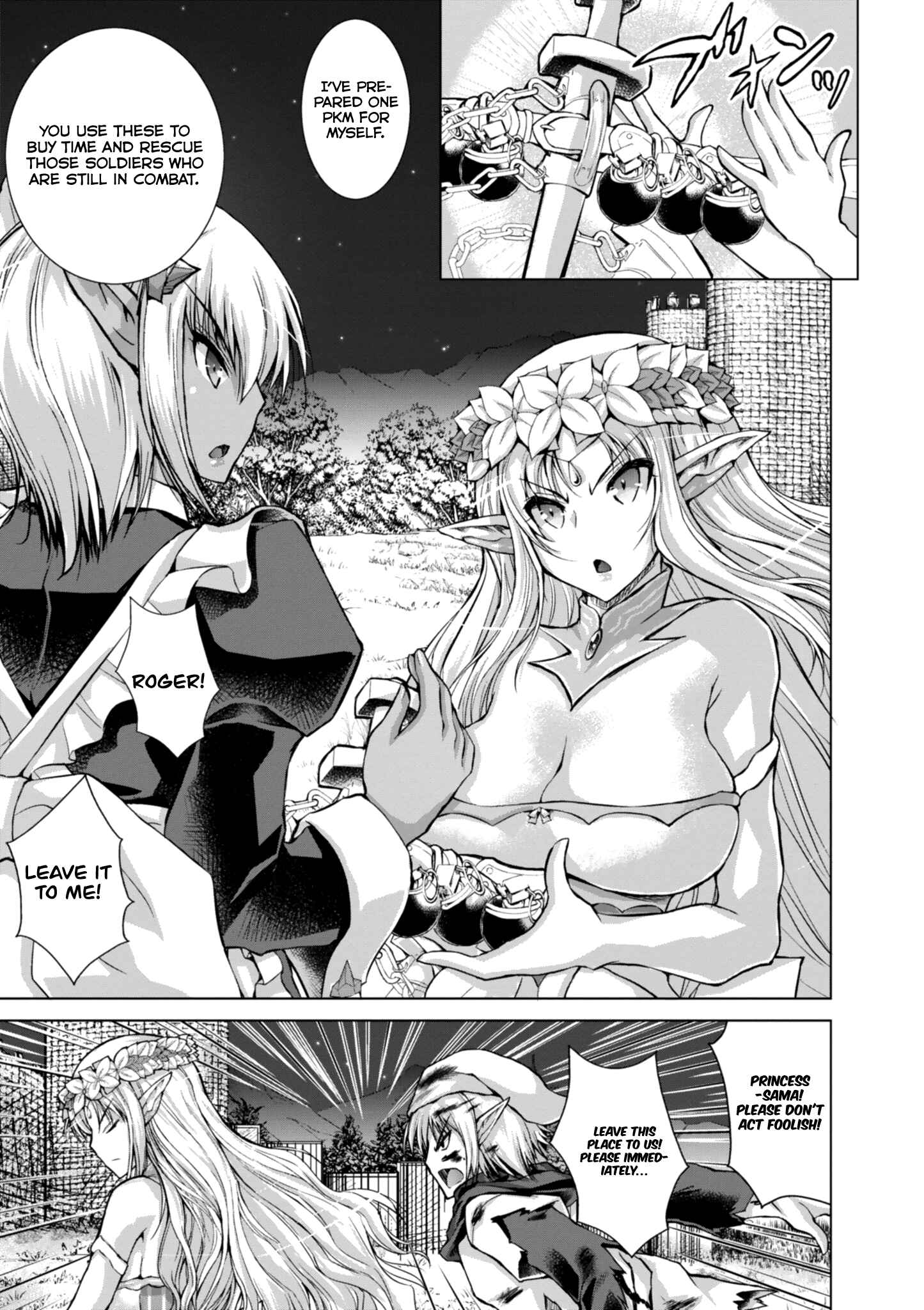 Page 8 Chapter 37 Gun-Ota ga Mahou Sekai ni Tensei shitara, Gendai Heiki de Guntai Harem wo Tsukucchaimashita!?
