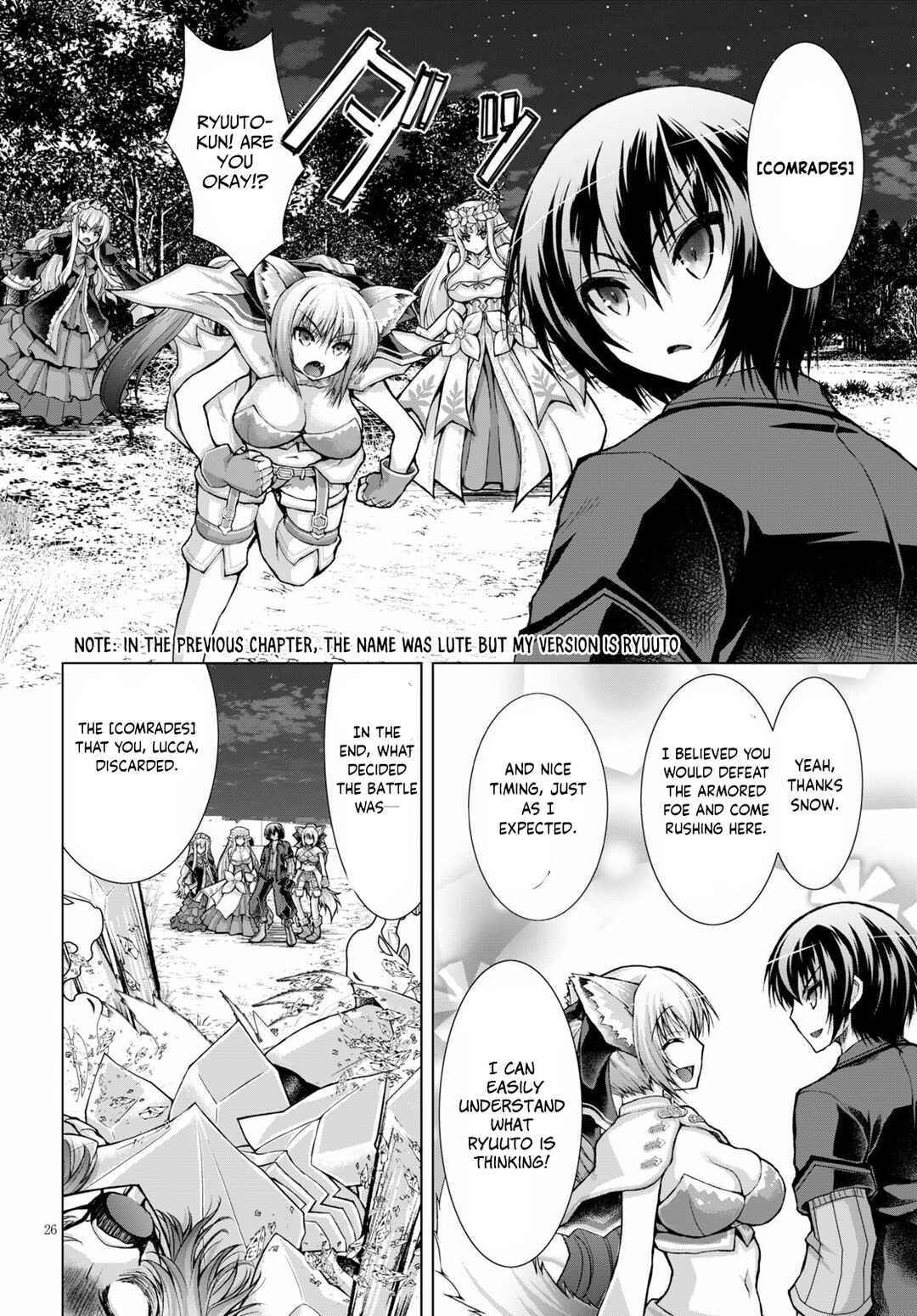 Page 26 Chapter 58 Gun-Ota ga Mahou Sekai ni Tensei shitara, Gendai Heiki de Guntai Harem wo Tsukucchaimashita!?