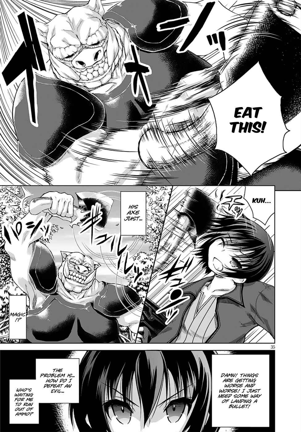 Page 38 Chapter 8 Gun-Ota ga Mahou Sekai ni Tensei shitara, Gendai Heiki de Guntai Harem wo Tsukucchaimashita!?