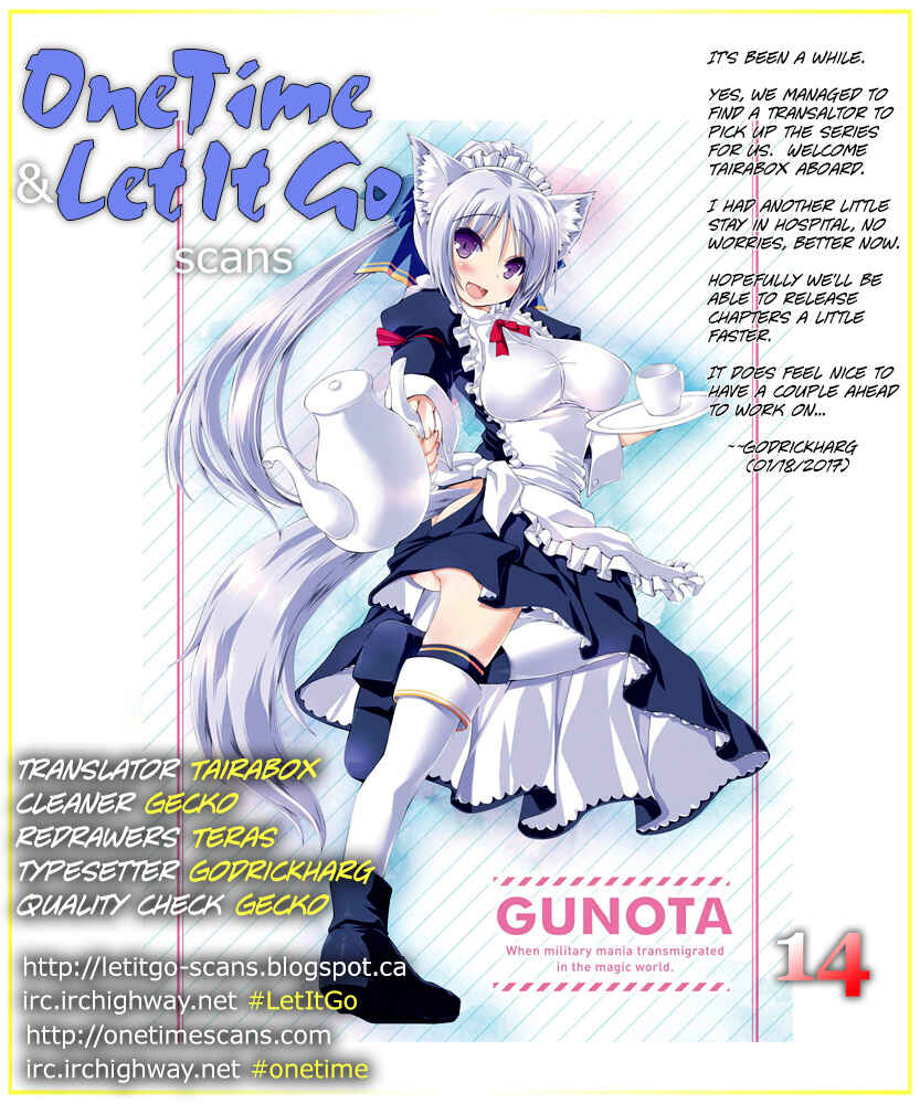 Page 2 Chapter 14 Gun-Ota ga Mahou Sekai ni Tensei shitara, Gendai Heiki de Guntai Harem wo Tsukucchaimashita!?