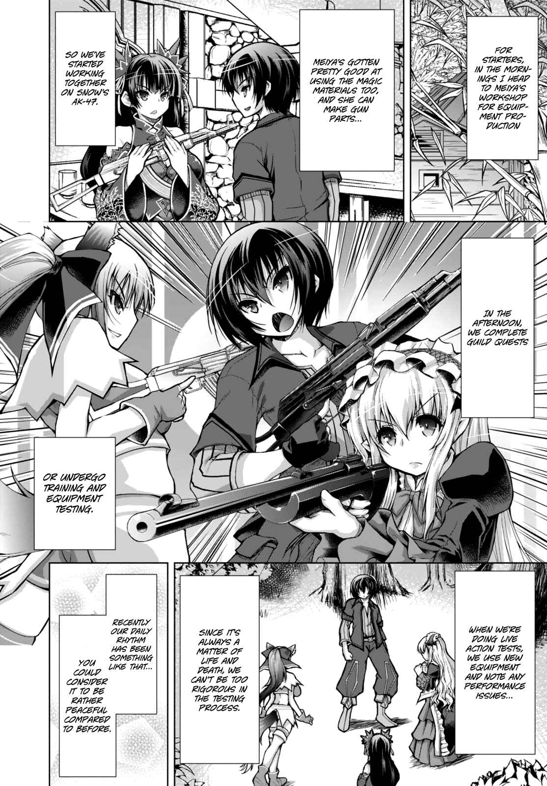 Page 21 Chapter 27 Gun-Ota ga Mahou Sekai ni Tensei shitara, Gendai Heiki de Guntai Harem wo Tsukucchaimashita!?