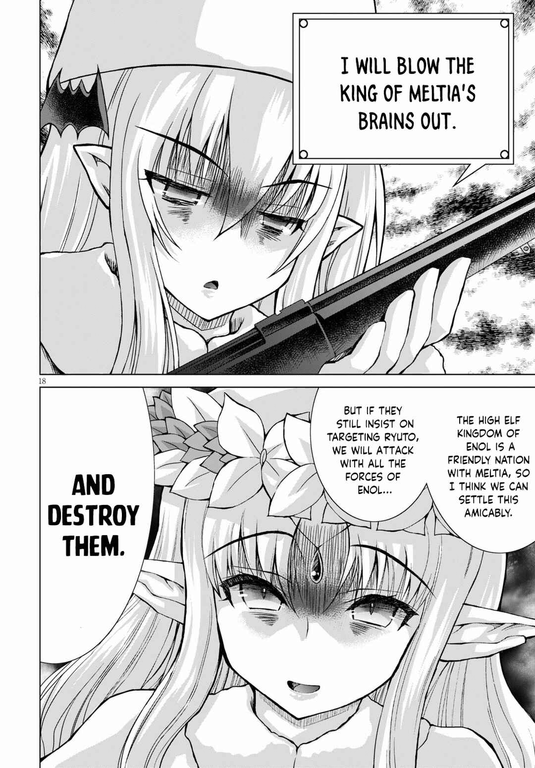 Page 19 Chapter 72 Gun-Ota ga Mahou Sekai ni Tensei shitara, Gendai Heiki de Guntai Harem wo Tsukucchaimashita!?