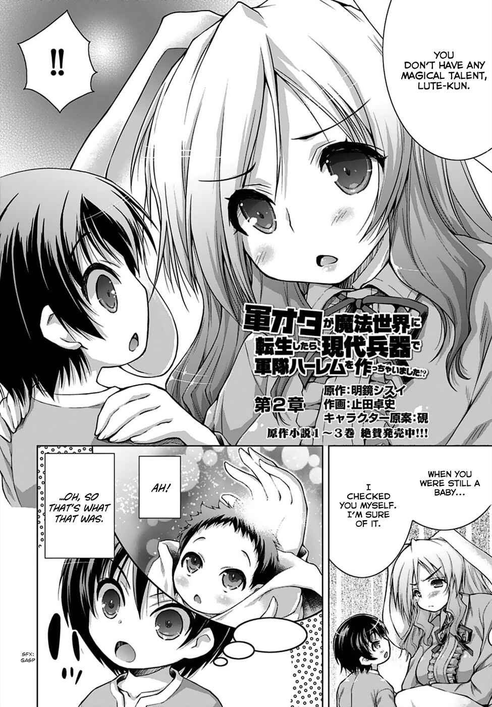 Page 5 Chapter 2 Gun-Ota ga Mahou Sekai ni Tensei shitara, Gendai Heiki de Guntai Harem wo Tsukucchaimashita!?