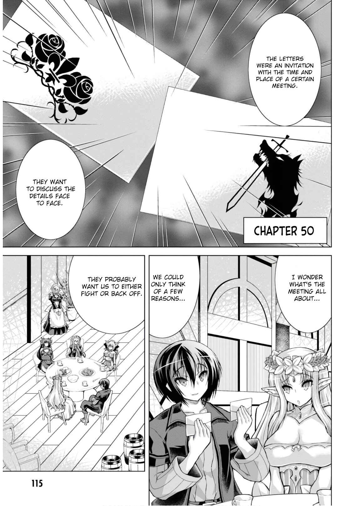 Page 2 Chapter 50 Gun-Ota ga Mahou Sekai ni Tensei shitara, Gendai Heiki de Guntai Harem wo Tsukucchaimashita!?
