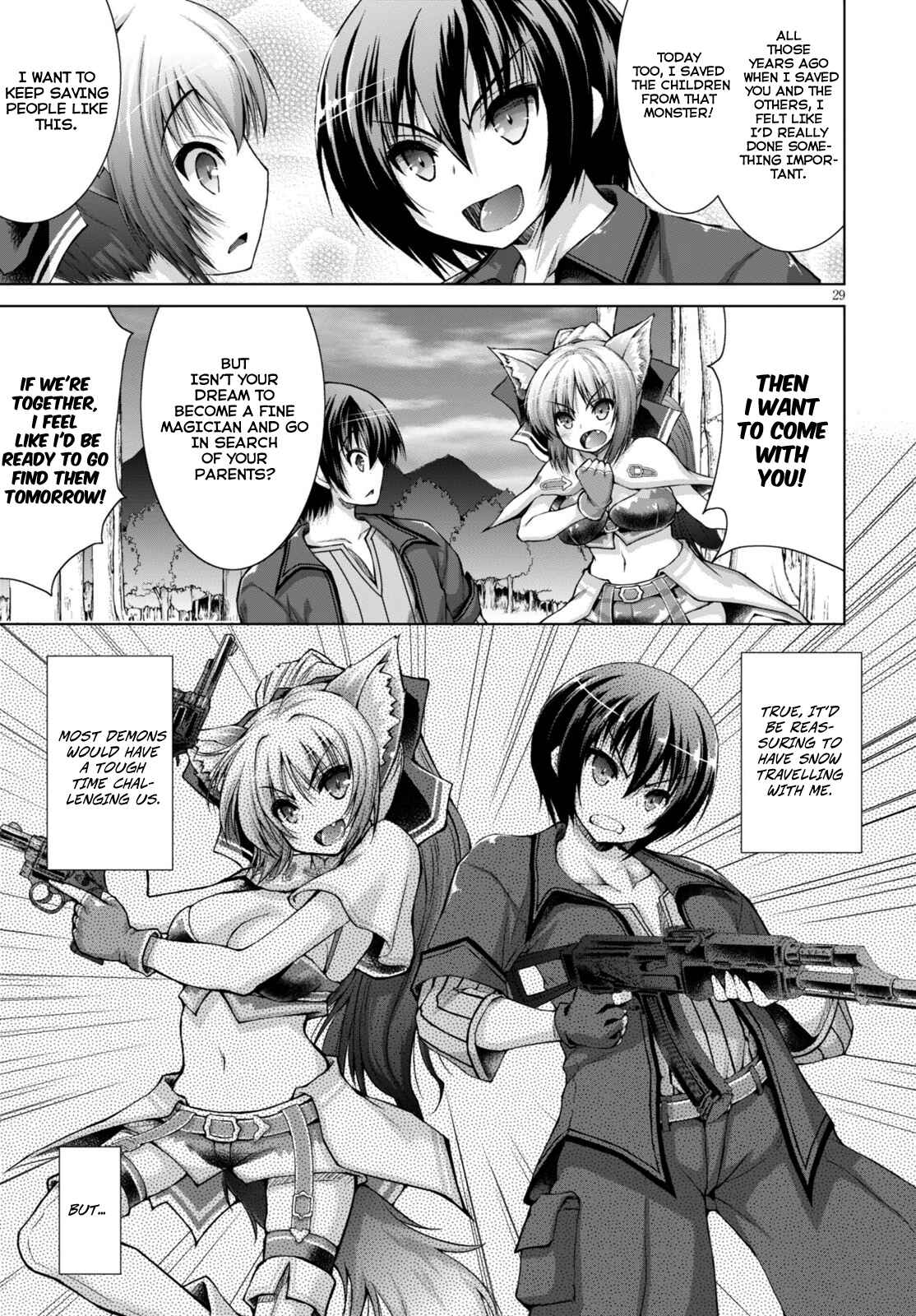 Page 31 Chapter 9 Gun-Ota ga Mahou Sekai ni Tensei shitara, Gendai Heiki de Guntai Harem wo Tsukucchaimashita!?