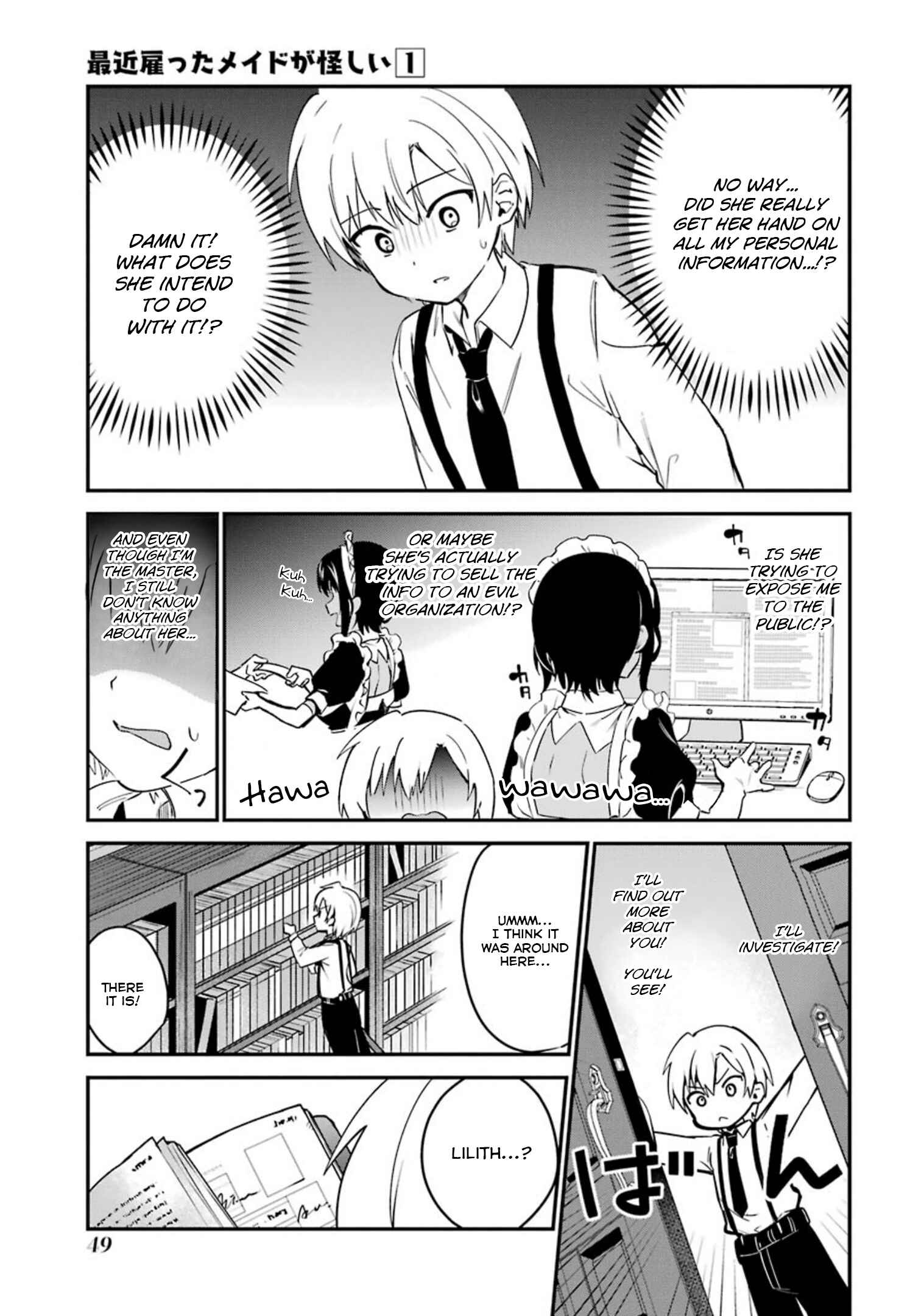 Page 9 Chapter 6 The Maid I Hired Recently Is Mysterious