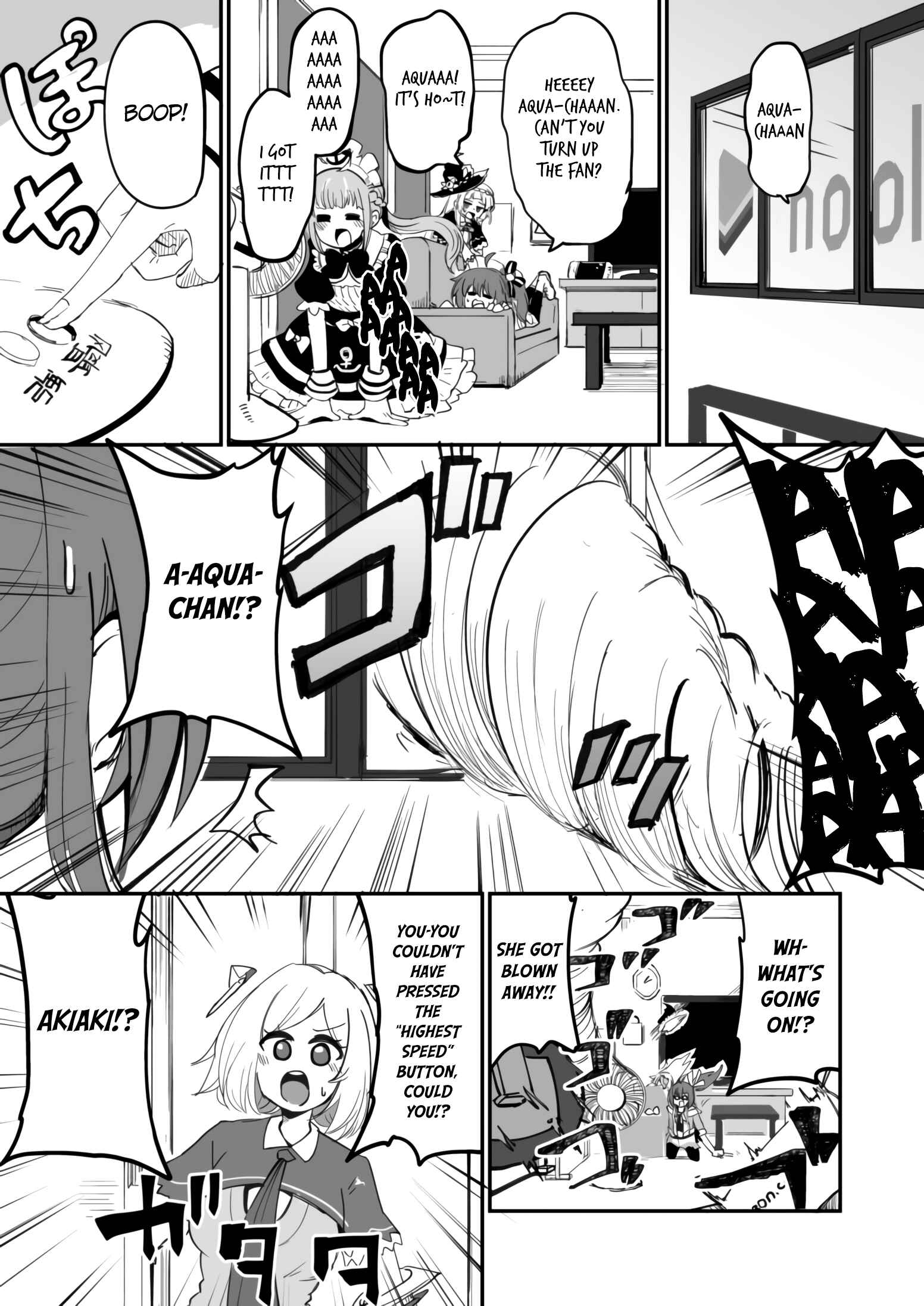 Page 1 Chapter 1 Hololive - HoloGraffiti Imitation