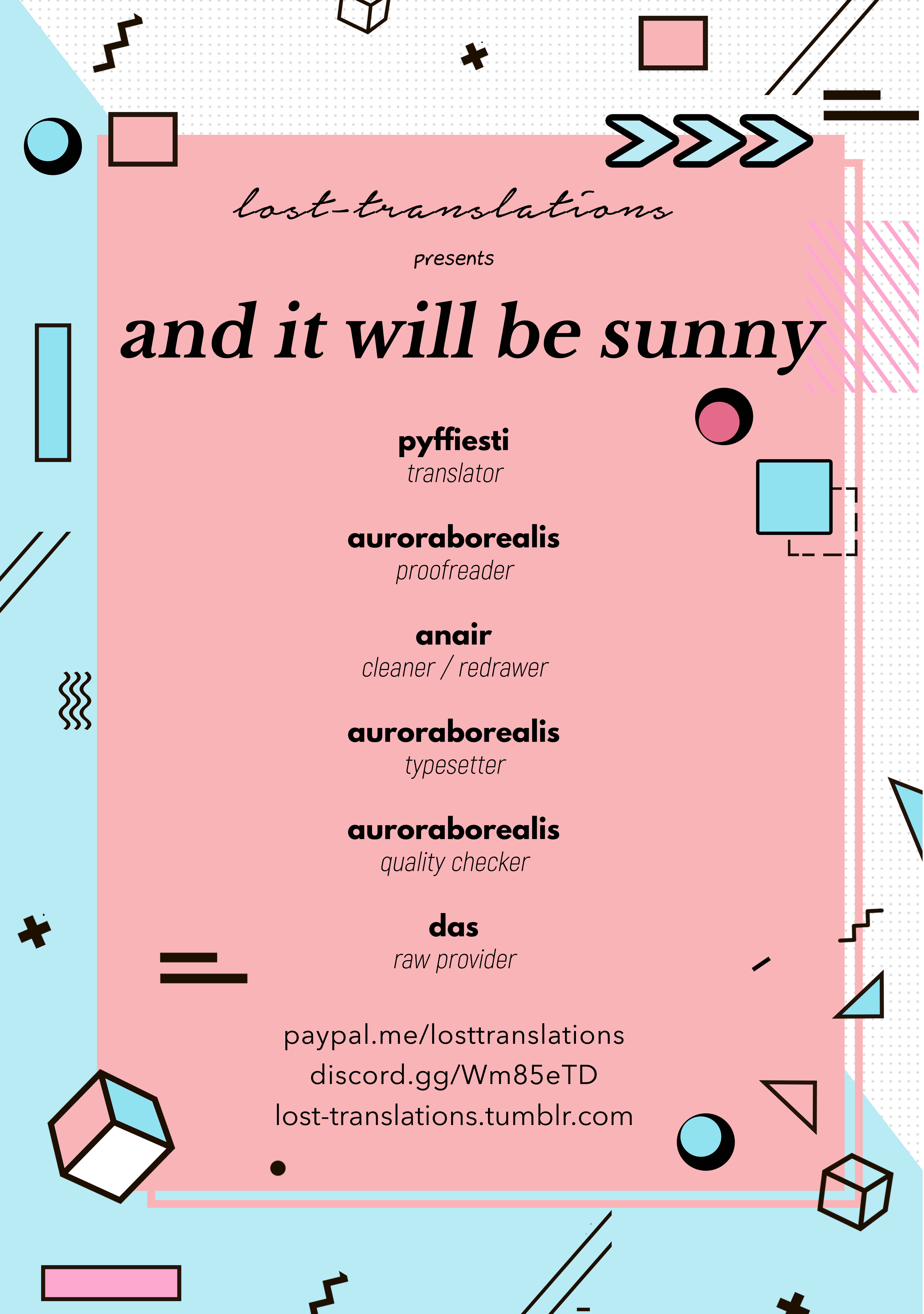 Page 1 Chapter 7 And It Will Be Sunny