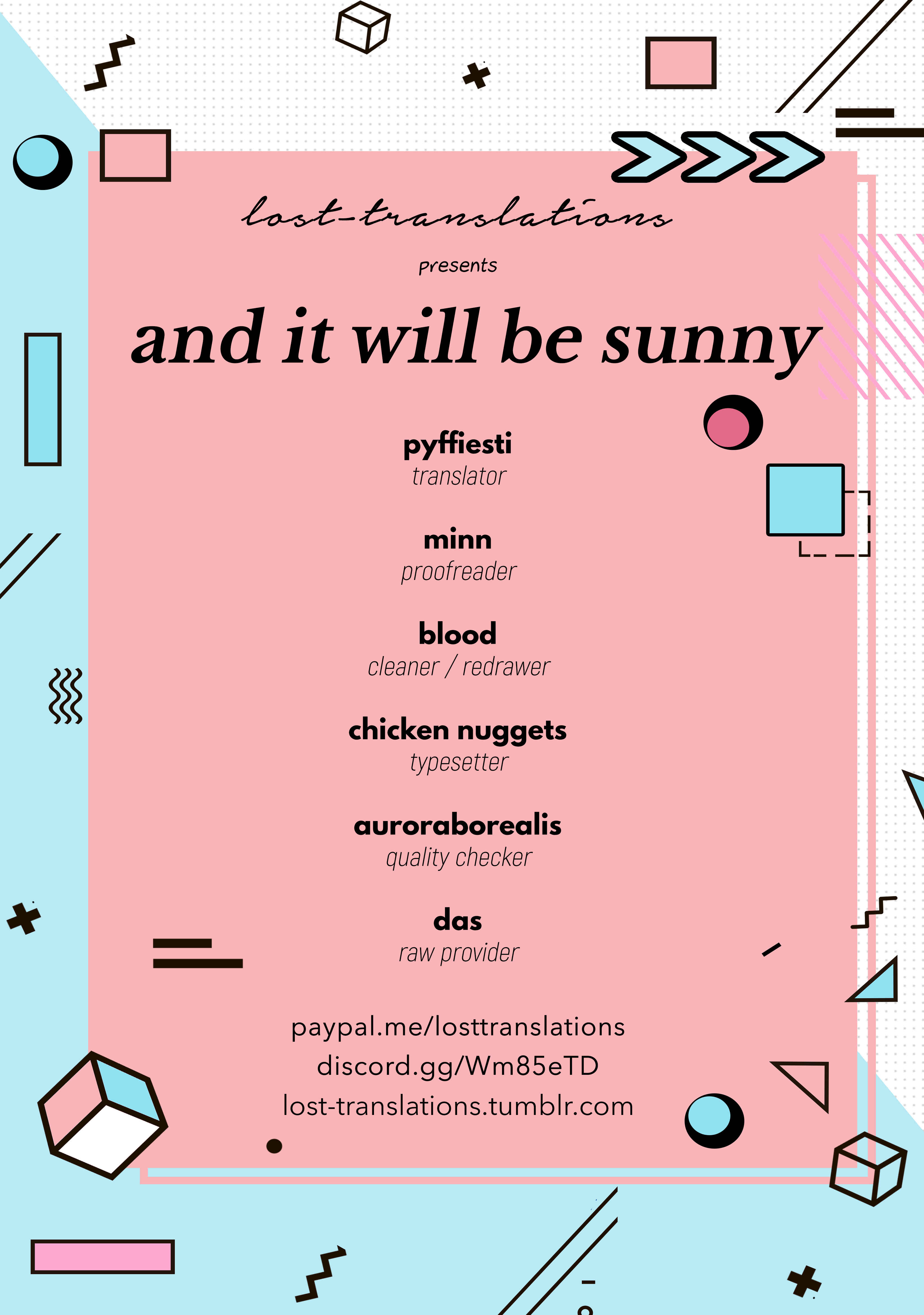 Page 1 Chapter 11 And It Will Be Sunny