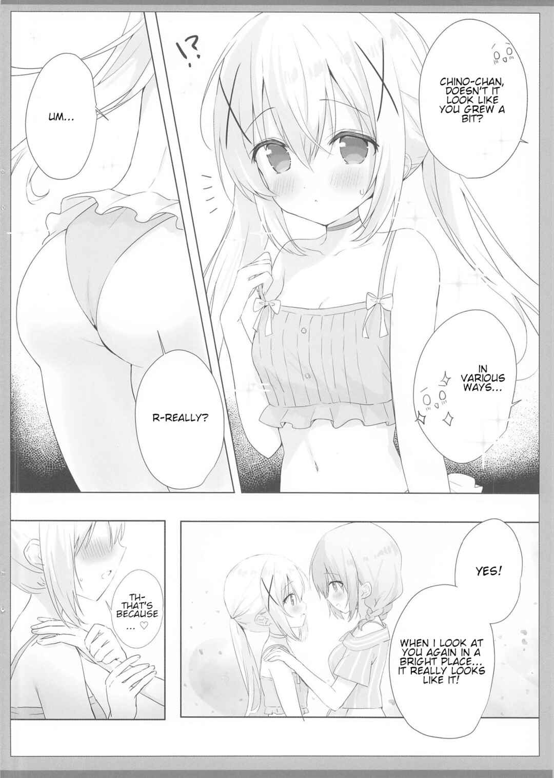Page 5 Chapter Unknown_0091 Gochuumon wa Usagi desu ka? - Tomerarenai Kokochino Ecchi (Doujinshi)