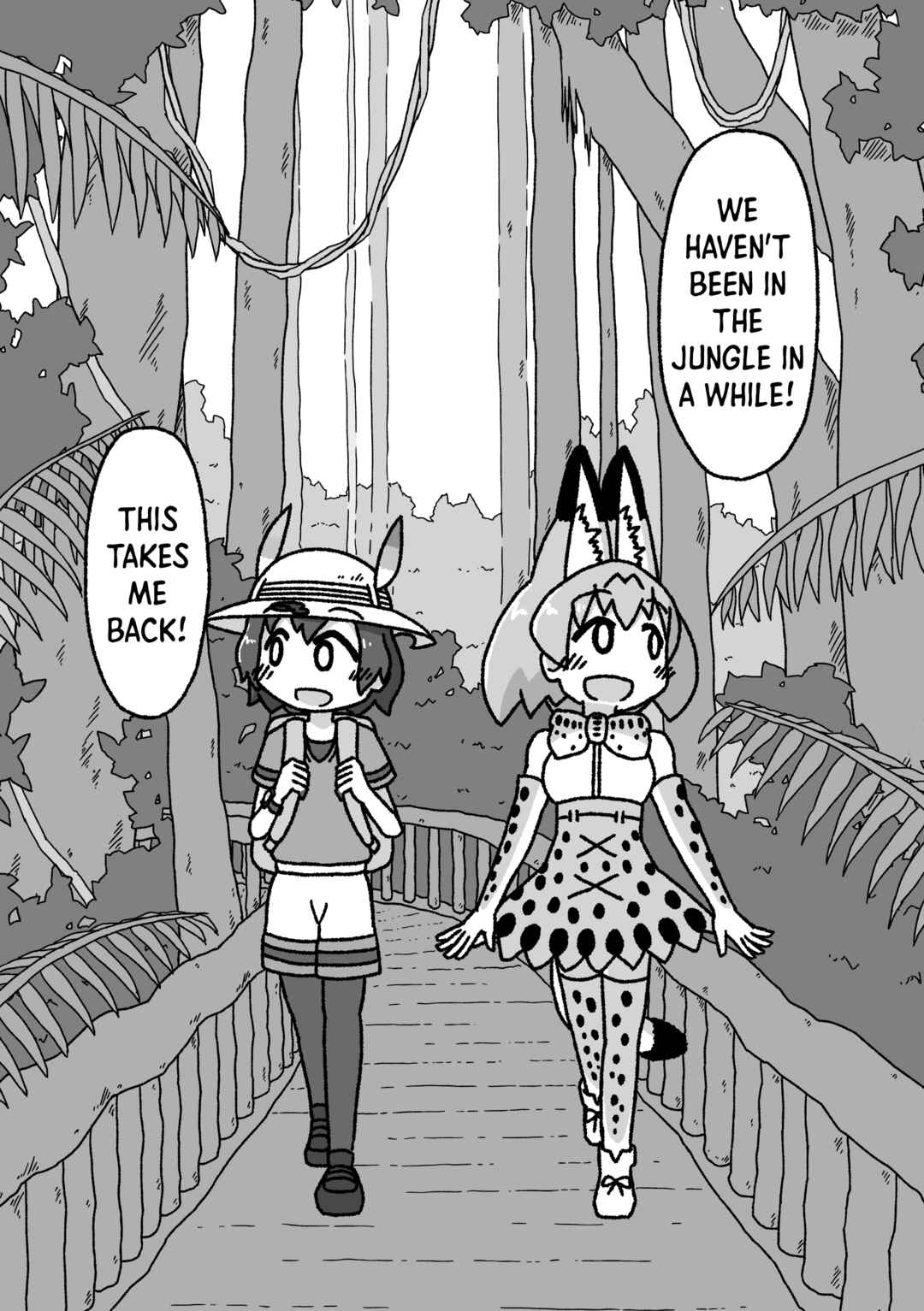 Page 1 Chapter 3 Kemono Friends - Our Epilogue. (Doujinshi)