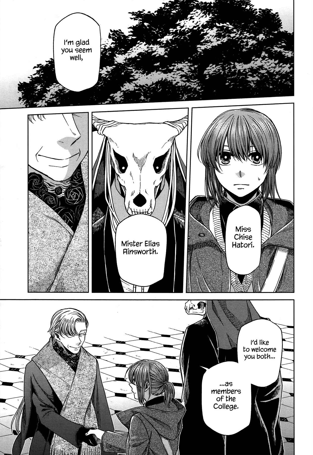 Page 1 Chapter 46 The Ancient Magus Bride
