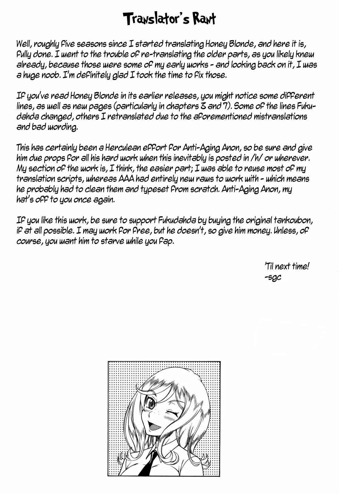 Page 7 Chapter 7.5 Honey Blonde