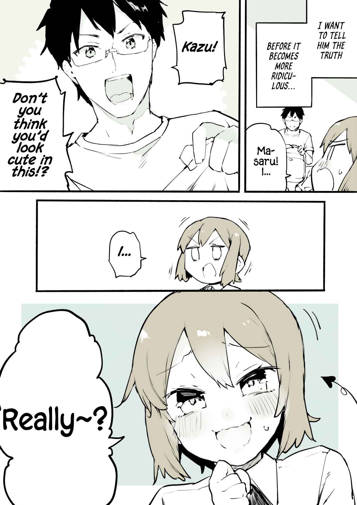 Page 4 Chapter 2 Josou wo Yamerarenaku Naru Otokonoko no Hanashi